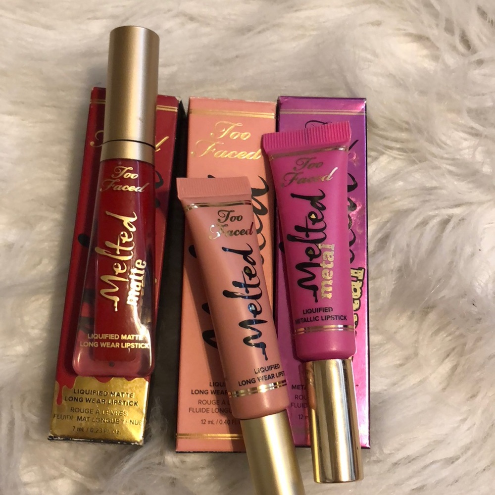 3 New Too Faced Lipstick